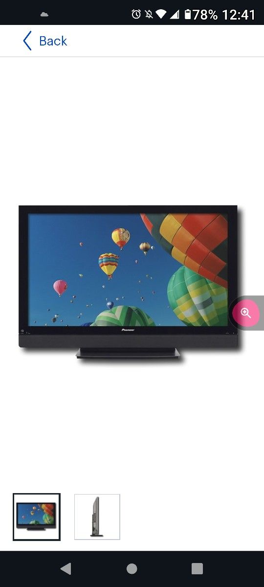 Pioneer 50 inches Plasma Tv