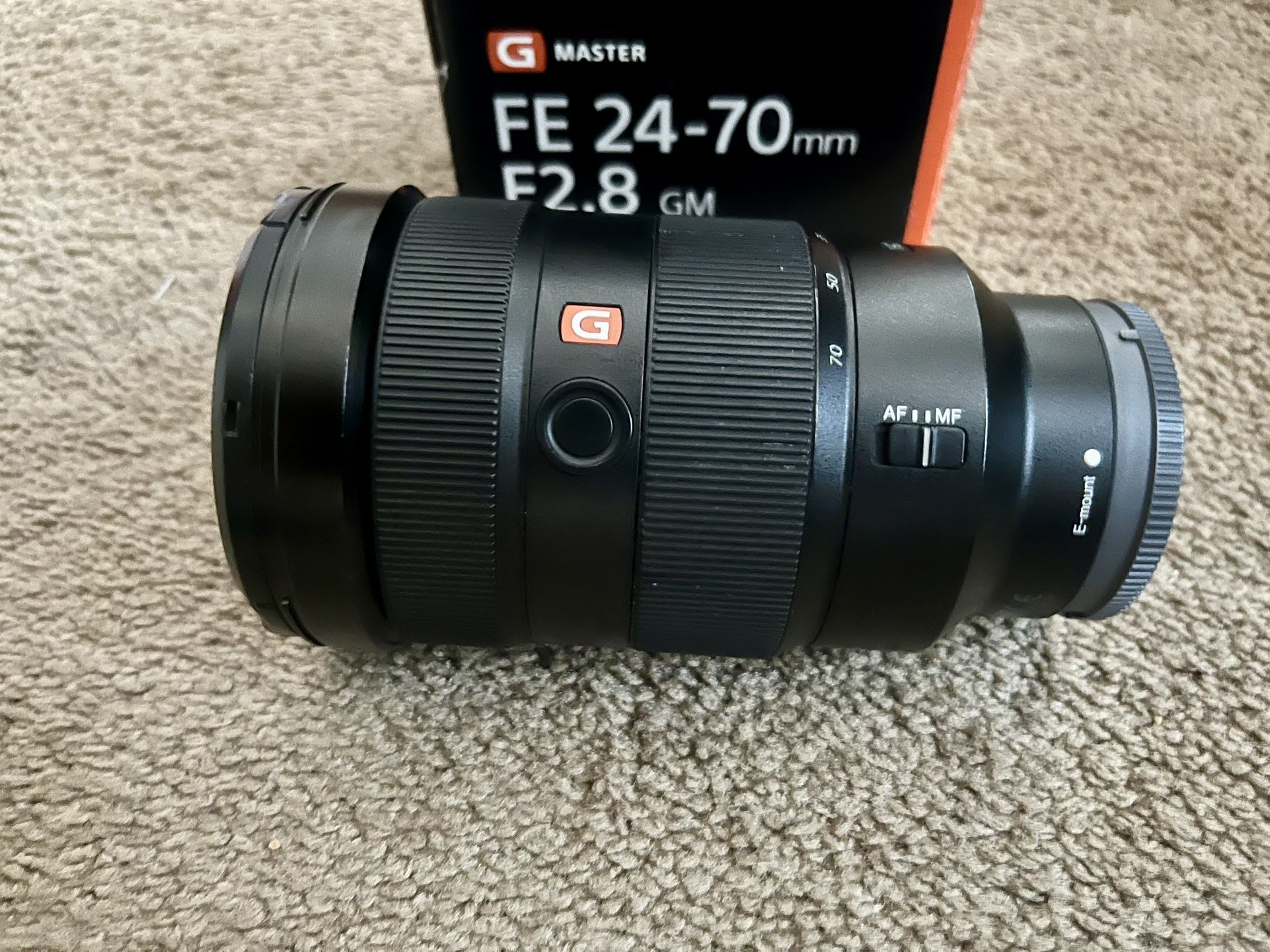 Sony 24-70mm f/2.8 GM Lens – Excellent Condition- $950