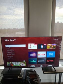 TCL 55 inch tv on sale- remote included