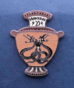 Disney Baby Hercules and Snakes Vase 25th Anniversary Mystery Pin (C3)