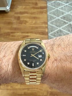 Rolex Oyster Perpetual Day-Date Watch gold