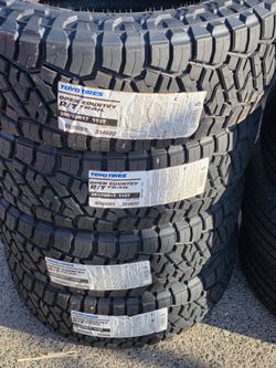 4 New Tires P 265-70-17 Toyo Open Country RT Trail Terrain 31.5 10.50 17 R17 Inch Tire Load B 4 Ply FREE Same Day Delivery Inland Empire ON SALE!