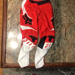 FOX 180  Motorcross racing Pants Size 28 Style 14262