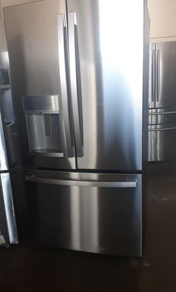 LG 3-Door Stainless Steel Fridge
