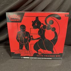 Pokemon Destined Rivals Pokemon Center ETB