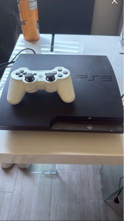 PS3 with controller