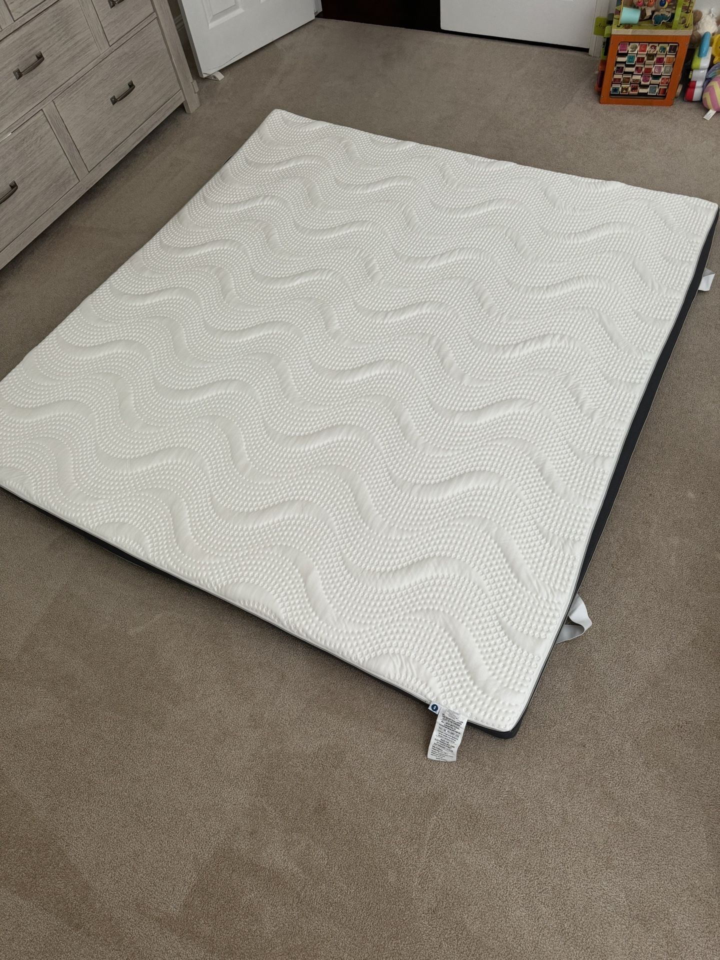 King Size Sleep Number Memory Foam Mattress Topper KING Response Fit