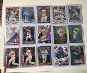 LOT OF 15 BASEBALL CARDS TOPPS STARS RC SP LOT#2