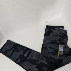 Womens Lg(11-13) No Boundaries Camo Ankle Leggings 