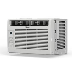 Midea 6,000 BTU 115V Window Air Conditioner with Comfort Sense Remote, up to 250 Sq. ft