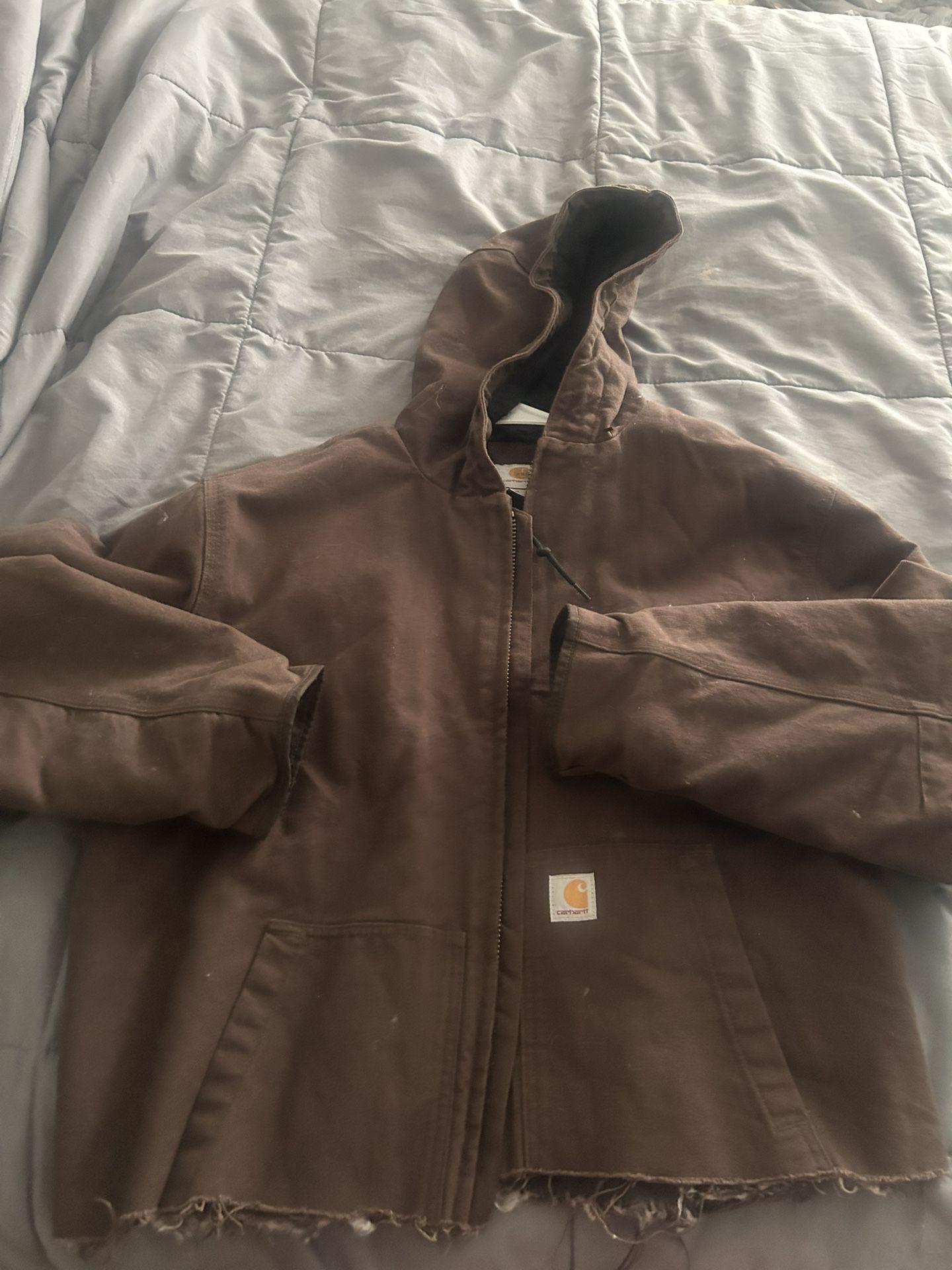 Custom Carhart Crop Hoodie