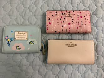 Designer Wallets - Sanrio x Loungefly & Kate Spade (Individual or Bundle)