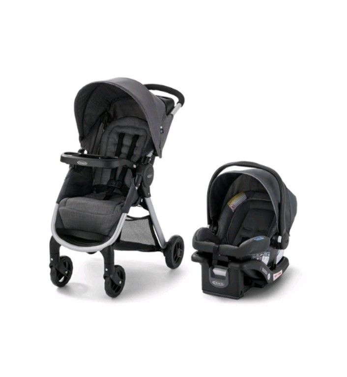 Brand New Graco Fastaction SE 2.0 Travel System, Stroller & Infant Car Seat