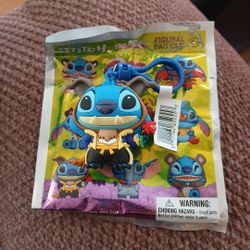 Disney Stitch As Beast Collectable New Keyring 