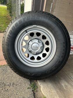 Brand New Set Bridgestone Tires And Rims/wheels 17 Inch