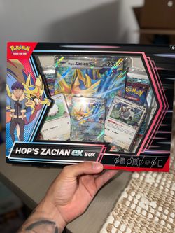 Pokemon TCG Zacians Ex Box