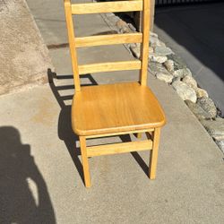 Wooden Toddler Chair 
