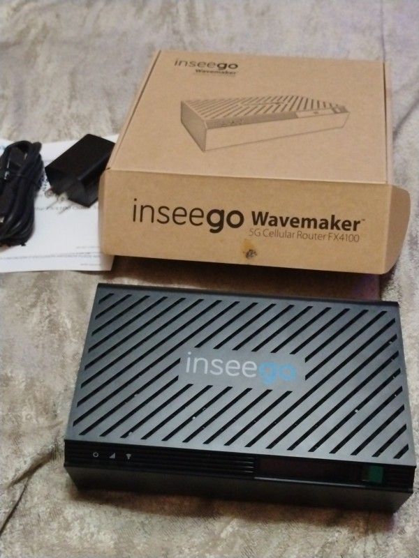 5G CELLULAR ROUTER FX4100 FOR SUPER FAST COMPUTER AND WIFI SPEEDS At Home Or Business
