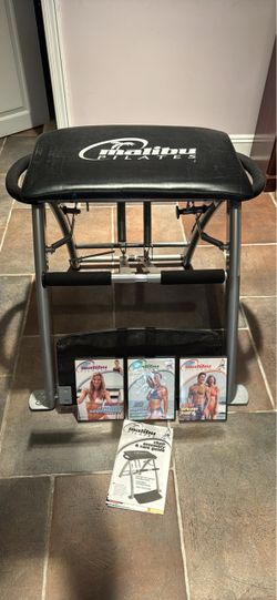 Malibu Pilates Chair with DVDs and Manual