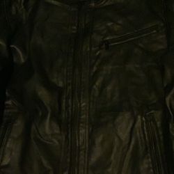 Mk Leather Jacket 