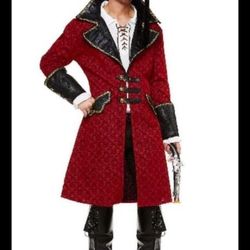 Men’s Pirate, Coat Spirit, Halloween Size Medium