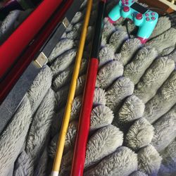  Beautiful Pool stick 🎱 Billiards And carrying Travel Case