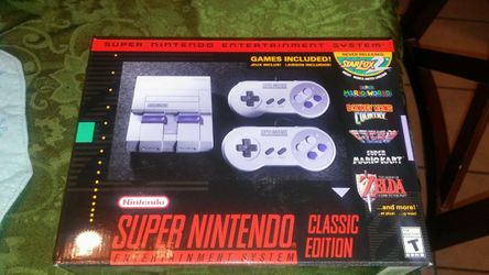 NEW: Super Nintendo Entertainment System: Classic Edition