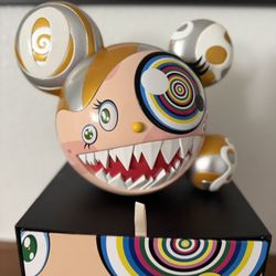 Takashi Murakami Complexcon Bait Mr. Dob Figure in gold