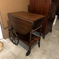 Antique Wooden Server