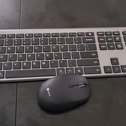 Ergonomic Wireless Mouse And Keyboard 