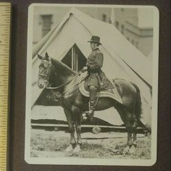 Civil War Union North Joseph Hooker Fighting Joe West Point Brigadier General Knowledge Card Vintage Collectible Photo Military