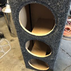 Subwoofer box 3 12”