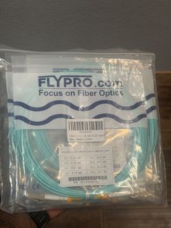 4 Pack Fiber Optic Cables (5 Meters)