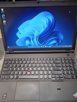 Lenovo ThinkPad core i5 16 GB ram 256 SSD 15.6 INCH NO issues