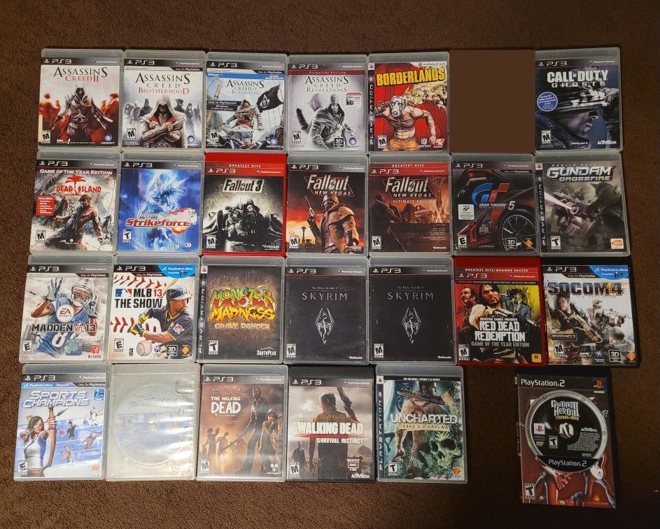 PS3/PS2 Games