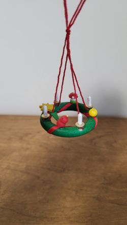 Christmas wreath ornaments