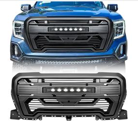 2019-2021 GMC Sierra 1500, with Off-Road Lights and Camera Bracket, Matte Black
