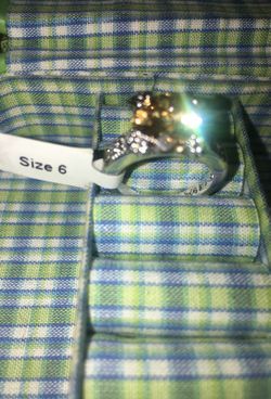 💍925 silver ring with🌹 beautiful stone 💎