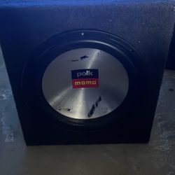  Subwoofer Polk Momo Competition   800 W 
