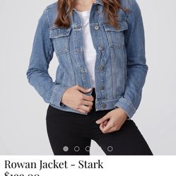 Paige Rowan- stark Denim Jacket 