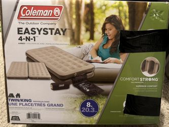 COLEMAN EASY STAY SINGLE HIGH AIRBED TWIN-KING