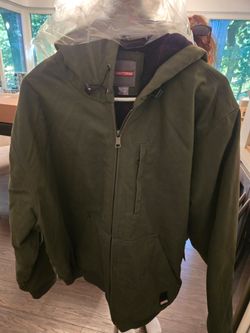 Craftsman Men's Hooded Work Jacket XL