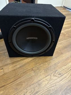 Kenwood Car Speaker/ Crunch 1000 Watts Amplifier