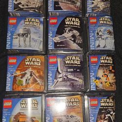  LEGO Stars Wars Minis. Factory Sealed Lot Mint Condition, 3 FULL SETS