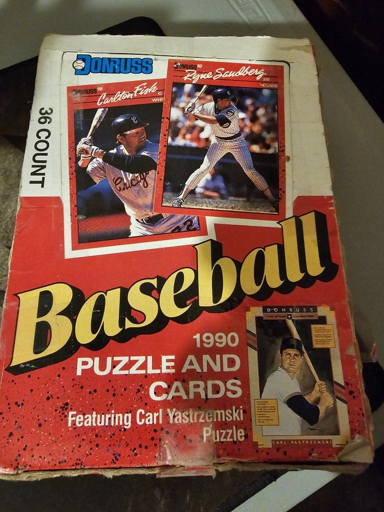 1990 Donruss Baseball Cards (Packs Opened)