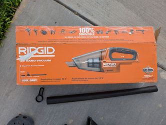 Ridgid 18v vacuum