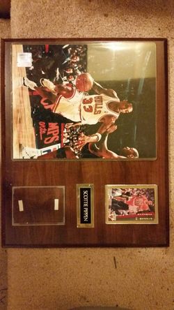 Scotty Pippen wall placard