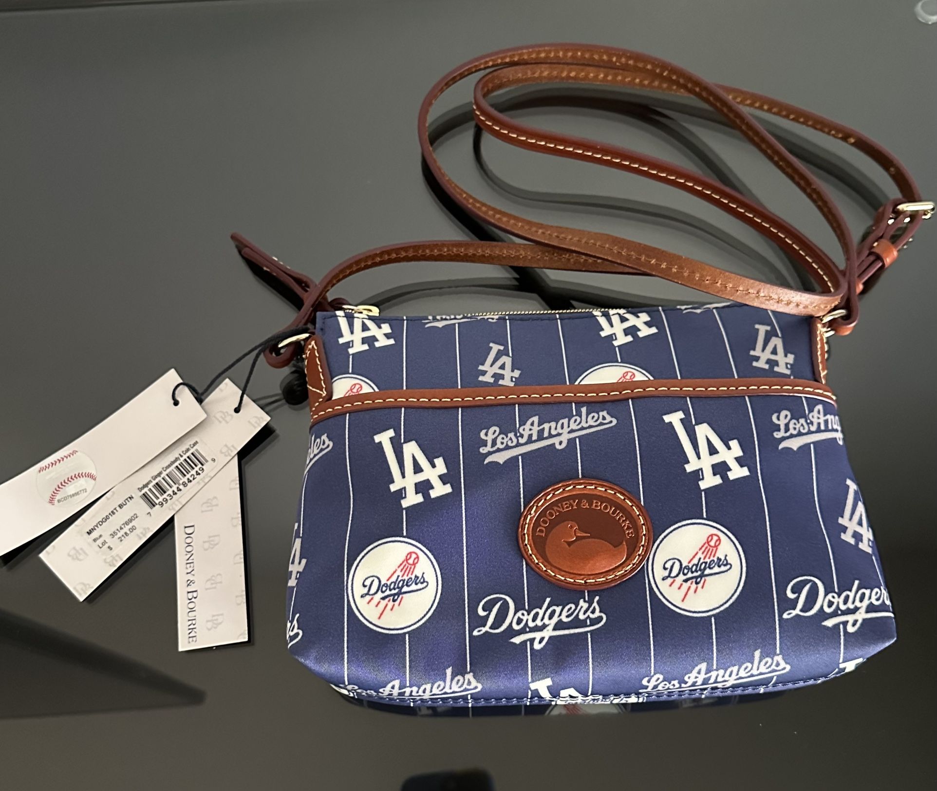 "DODGERS" Dooney & Bourke Ginger Crossbody NEW WITH TAGS