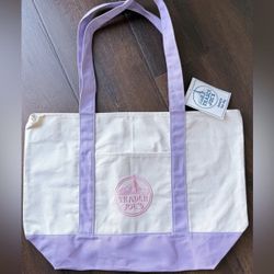 NWT Trader Joe’s Large Tote Bag Limited Edition . Lavender .