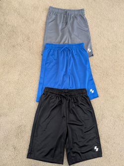 3 Childrens Place Activewear Basketball Shorts Boys Size M (7-8)~New~Price Includes All 3 Shorts
